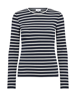 LR-Neddie 2 Langarmshirt - Winter Sky Combi